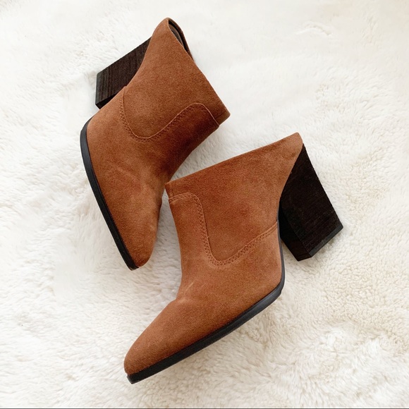 Donald J. Pliner Valda Suede Western Mules - Picture 2 of 5